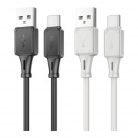 Кабель USB Hoco X101 Assistant Silicone Type-C 3A 30шт.