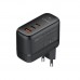 Мережевий Зарядний Пристрій LDNIO Q366 1USB/2USB-C GAN PD65W+Type-C to Type-C Мережевий Зарядний Пристрій LDNIO Q366 1USB/2USB-C GAN PD65W+Type-C to Type-C