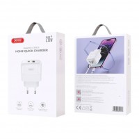 Мережевий Зарядний Пристрій XO L137 1USB-C/1USB PD/QC 20W Мережевий Зарядний Пристрій XO L137 1USB-C/1USB PD/QC 20W