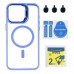 Чохол TPU+PC+Metal Stand Case with MagSafe and Camera Lenses для iPhone 15 Pro Max Чохол TPU+PC+Metal Stand Case with MagSafe and Camera Lenses для iPhone 15 Pro Max