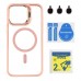 Чохол TPU+PC+Metal Stand Case with MagSafe and Camera Lenses для iPhone 15 Pro Max Чохол TPU+PC+Metal Stand Case with MagSafe and Camera Lenses для iPhone 15 Pro Max