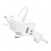 Мережевий Зарядний Пристрій Borofone BAS42A 1USB QC3.0 18W+USB to Micro