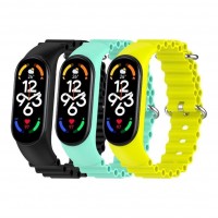 Ремінець для Xiaomi Mi Band 5/6/7 Ocean Band