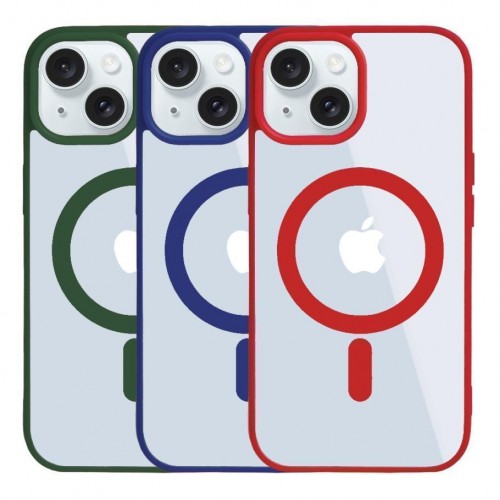 Чохол NEW TPU Color with Magsafe для iPhone 15