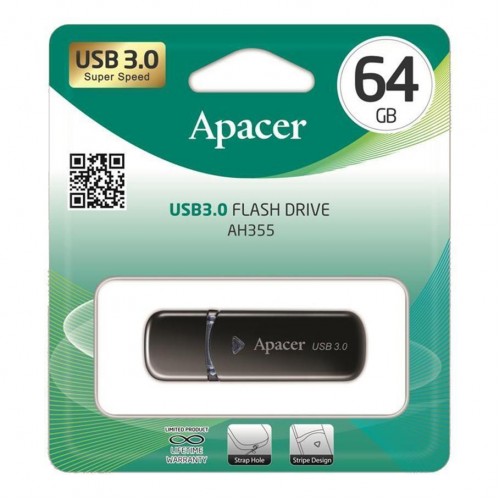 USB флеш-накопичувач 3.2 Apacer AH355 64gb