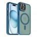 Чохол TPU+PC+Metal Calais with MagSafe для iPhone 15 Чохол TPU+PC+Metal Calais with MagSafe для iPhone 15