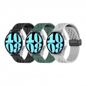 Ремінець Универс 22mm Silicone With Magnetic для Samsung/Amazfit/Huawei