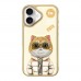 Чохол TPU+PC Nimmy 3D with Metal Buttons для iPhone 16 Чохол TPU+PC Nimmy 3D with Metal Buttons для iPhone 16