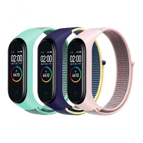 Ремінець для Xiaomi Mi Band 3/4/5/6/7 Nylon