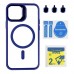 Чохол TPU+PC+Metal Stand Case with MagSafe and Camera Lenses для iPhone 12/12 Pro Чохол TPU+PC+Metal Stand Case with MagSafe and Camera Lenses для iPhone 12/12 Pro