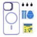 Чохол TPU+PC+Metal Stand Case with MagSafe and Camera Lenses для iPhone 12/12 Pro Чохол TPU+PC+Metal Stand Case with MagSafe and Camera Lenses для iPhone 12/12 Pro