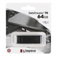 USB флеш-накопичувач 3.2 Kingston DT 70 64GB Type-C USB флеш-накопичувач 3.2 Kingston DT 70 64GB Type-C