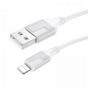 Кабель USB Borofone BX101 Creator Lightning 2.4A Кабель USB Borofone BX101 Creator Lightning 2.4A