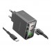 Мережевий Зарядний Пристрій Borofone BAS34A 2Type-C/1USB PD/QC 65W Type-C to Type-C Мережевий Зарядний Пристрій Borofone BAS34A 2Type-C/1USB PD/QC 65W Type-C to Type-C