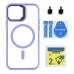 Чохол TPU+PC+Metal Stand Case with MagSafe and Camera Lenses для iPhone 13 Чохол TPU+PC+Metal Stand Case with MagSafe and Camera Lenses для iPhone 13