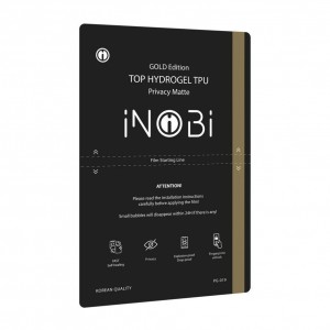 ПОШТУЧНО Гідрогель плівка iNobi GOLD PG-019 / (матова приватна)