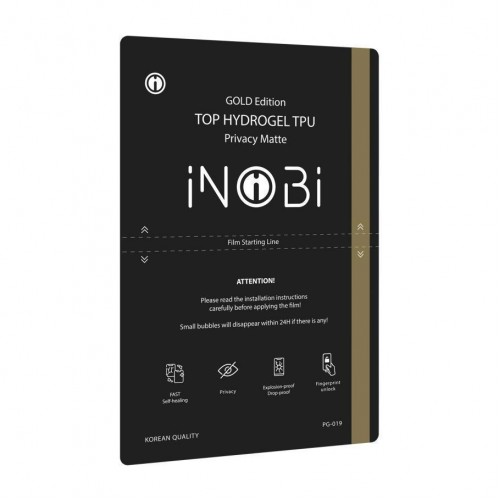 ПОШТУЧНО Гідрогель плівка iNobi GOLD PG-019 / (матова приватна)