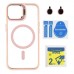 Чохол TPU+PC+Metal Stand Case with MagSafe and Camera Lenses для iPhone 14 Чохол TPU+PC+Metal Stand Case with MagSafe and Camera Lenses для iPhone 14