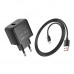 Мережевий Зарядний Пристрій Hoco CS17A 1USB Multi-Protocol 22.5W+USB to Type-C