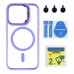 Чохол TPU+PC+Metal Stand Case with MagSafe and Camera Lenses для iPhone 13 Pro
