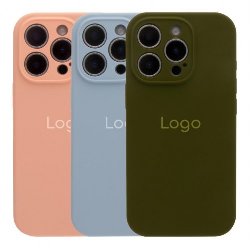 Чохол Silicone Case Full Size with Frame для iPhone 16 Pro