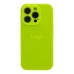 Чохол Silicone Case Full Size with Frame для iPhone 16 Pro