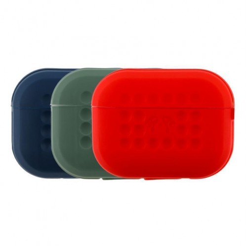 Футляр Silicone Fashion Case with Hook для Airpods Pro