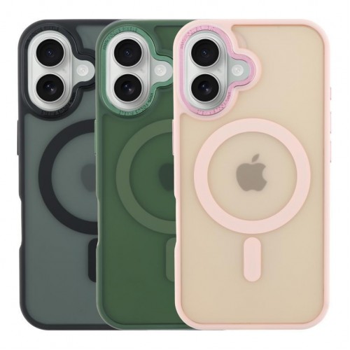 Чохол TPU+PC Goldencis Matte with MagSafe для iPhone 16 Plus
