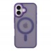 Чохол TPU+PC Goldencis Matte with MagSafe для iPhone 16 Plus Чохол TPU+PC Goldencis Matte with MagSafe для iPhone 16 Plus