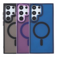 Чохол TPU+PC Space Magnetic Color with Magsafe для Samsung Galaxy S23 Ultra 5G (S918) Чохол TPU+PC Space Magnetic Color with Magsafe для Samsung Galaxy S23 Ultra 5G (S918)