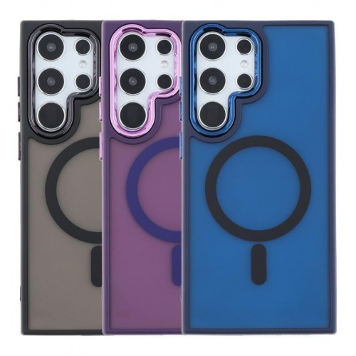 Чохол TPU+PC Space Magnetic Color with Magsafe для Samsung Galaxy S23 Ultra 5G (S918)