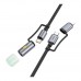 Кабель USB Hoco U138 USB-C/iP to USB-C/LED Light 1.2m