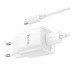 Мережевий Зарядний Пристрій Hoco C145A 1USB QC 18W+USB to Type-C