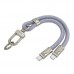 Кабель USB Hoco GH5 Type-C to Type-C 60W 0.22m