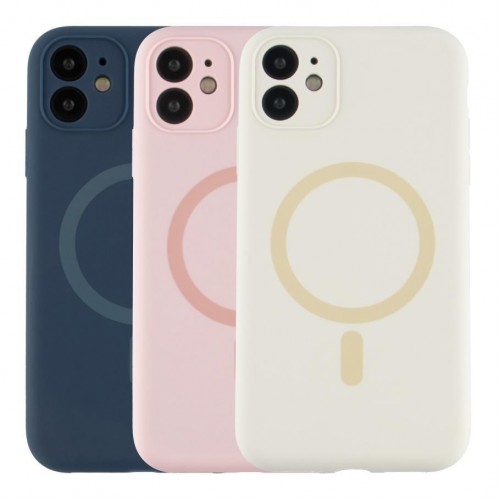 Чохол Glow Silicone Case Full Camera with Magsafe для iPhone 11
