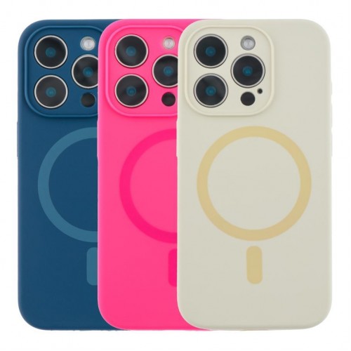 Чохол Glow Silicone Case Full Camera with Magsafe для iPhone 15 Pro Max