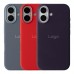 Чохол Silicone Case Metal Buttons (AA) для iPhone 16