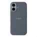 Чохол Silicone Case Metal Buttons (AA) для iPhone 16