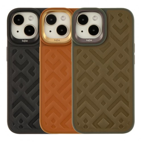 Чохол Kajsa Briquette Collection Rhombus для iPhone 15