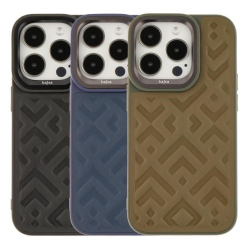Чохол Kajsa Briquette Collection Rhombus для iPhone 14 Pro Max