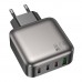 Мережевий Зарядний Пристрій Borofone BAS57A 3USB-C/1USB PD/QC 67W GAN