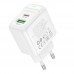 Мережевий Зарядний Пристрій Borofone BAS45A 1USB-C/1USB PD/QC 30W