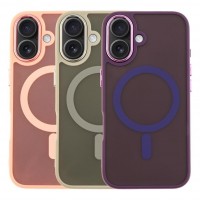 Чохол TPU+PC Space Magnetic Color with Magsafe для iPhone 16 Plus Чохол TPU+PC Space Magnetic Color with Magsafe для iPhone 16 Plus