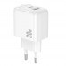 Мережевий Зарядний Пристрій Borofone BAS44A 1USB-C/1USB PD/QC 20W