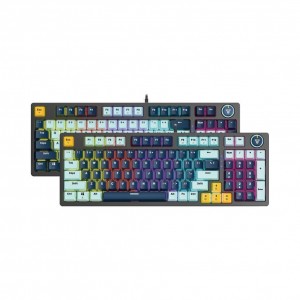 Клавіатура Ігрова FANTECH ATOM96 MK890V2 MIZU Blue Switch