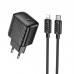 Мережевий Зарядний Пристрій Hoco CS24A 1USB-C PD/QC 25W+Type-C to Lightning