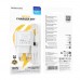 Мережевий Зарядний Пристрій Borofone BAS42A 1USB QC3.0 18W+USB to Type-C