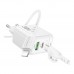 Мережевий Зарядний Пристрій Borofone BAS45A 1USB-C/1USB PD/QC 30W+Type-C to Lightning Мережевий Зарядний Пристрій Borofone BAS45A 1USB-C/1USB PD/QC 30W+Type-C to Lightning