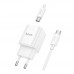 Мережевий Зарядний Пристрій Hoco C146A 1USB-C PD/QC 20W+Type-C to Type-C