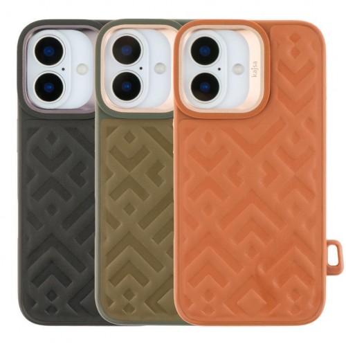 Чохол Kajsa Briquette Collection Rhombus with MagSafe для iPhone 16